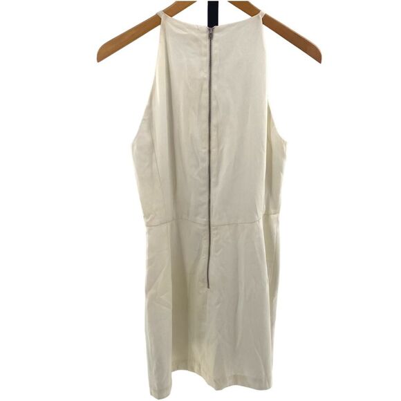 French Connection‎ Size 8 New Moon Beaded White Mini Dress Lined NWT - Picture 6 of 13